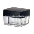 15ml 30ml50ml 100ml Косметическая упаковка Square Acrylic Jar